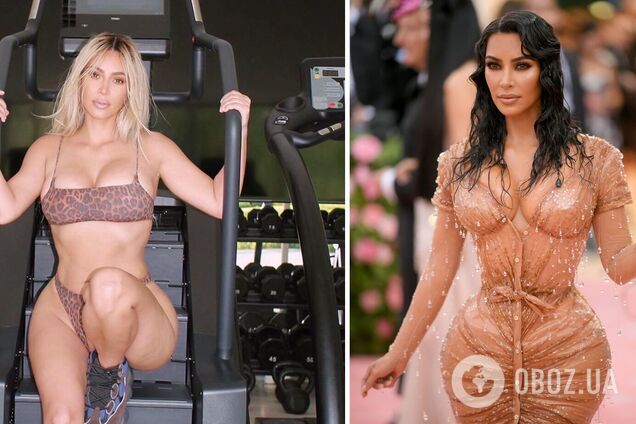 Справа зовсім не у спорті? У чому секрет ідеального преса Кім Кардаш'ян і що так довго приховувала від усіх зірка. Фото