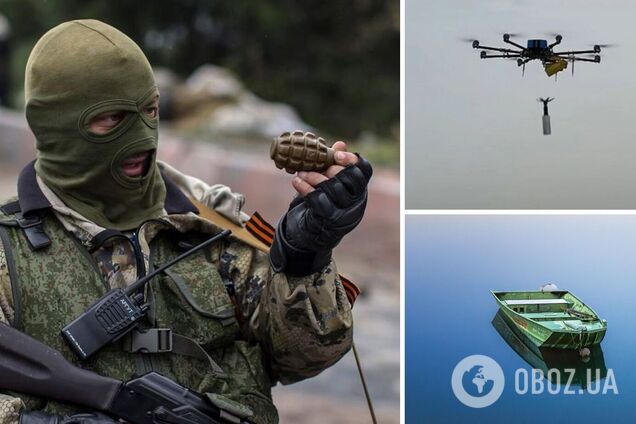 Ворог ударив по човні з цивільними