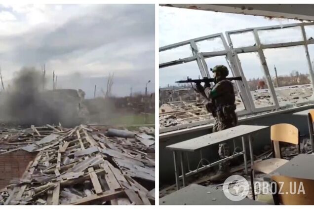 Прямой контакт на расстоянии 50 метров: воины из группы 'Ниндзя' показали видео уличного боя с оккупантами в Бахмуте