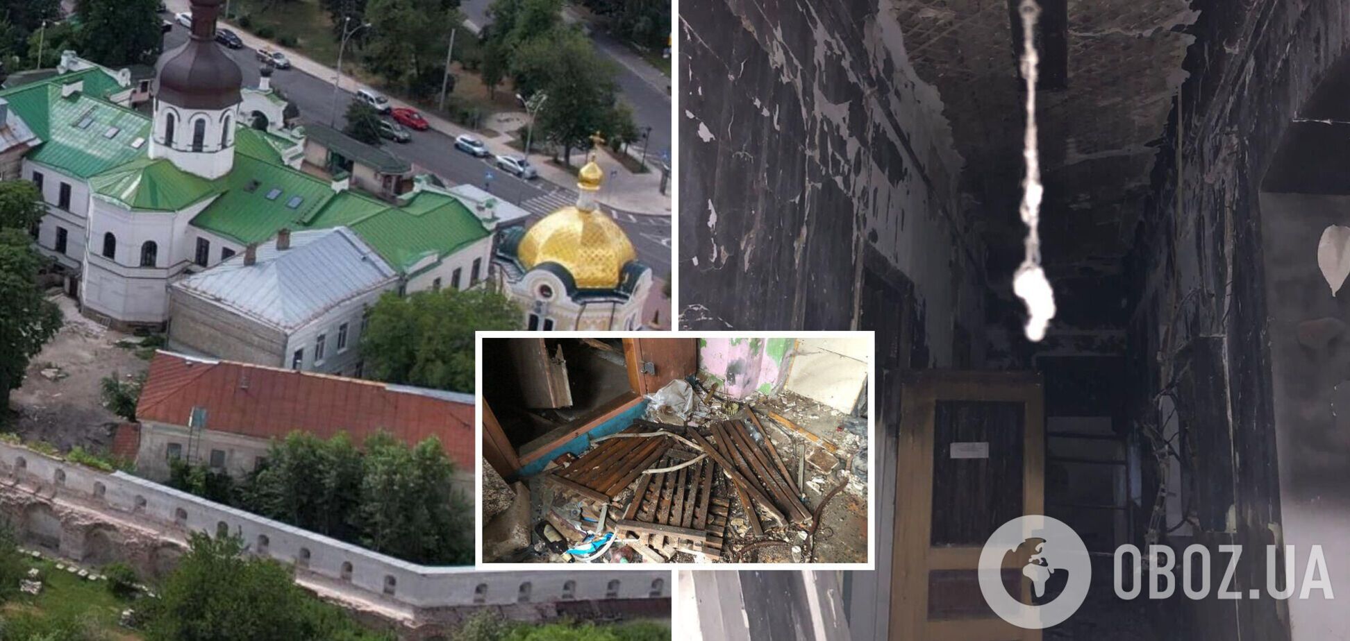 Настоящее варварство: комиссия заявила о повреждении объектов культурного наследия в Лавре представителями УПЦ МП. Фото