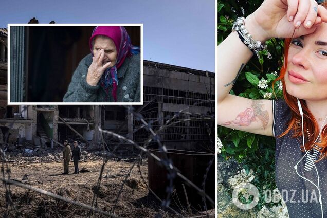 Волонтер Мазурчук, которая критиковала казненного военного за русский язык, ранее призывала не выпускать за границу пожилых людей