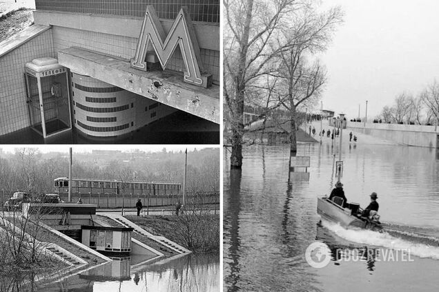 Паводок в Киеве в 1970-м году