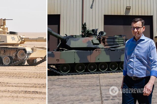Польша хочет открыть сервисный центр для танков Abrams и производить для них снаряды с обедненным ураном, – Моравецкий
