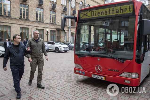 Киев получил еще четыре современных городских автобуса из Германии, – Кличко
