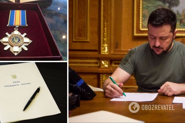 Зеленский наградил защитников Украины