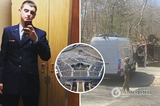 В США арестовали подозреваемого в утечке секретной информации Пентагона нацгвардейца. Фото и видео