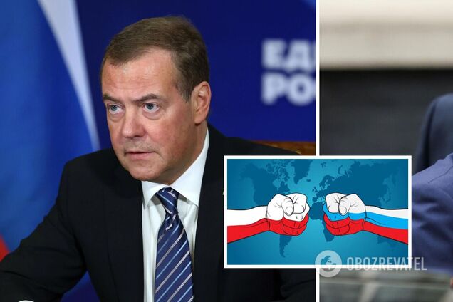 Медведев выдал новую порцию угроз и предсказал исчезновение Польши с карты мира