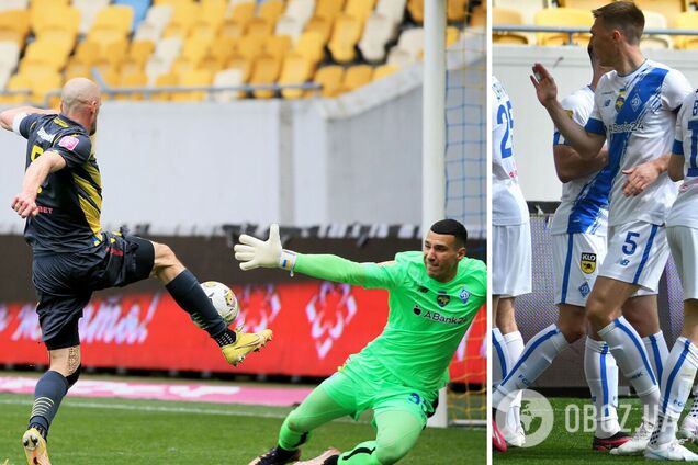 'Динамо' не смогло обыграть аутсайдера УПЛ. Видео голов