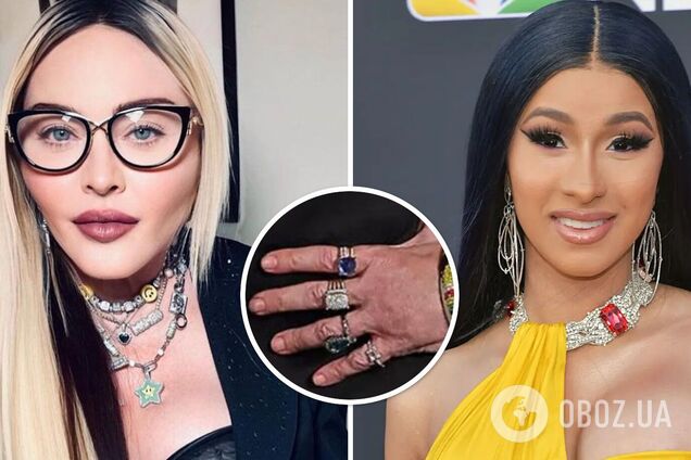 Мадонна, Періс Хілтон, Карді Бі та інші: п'ять зірок, які приголомшили фанатів жахливим манікюром. Фото