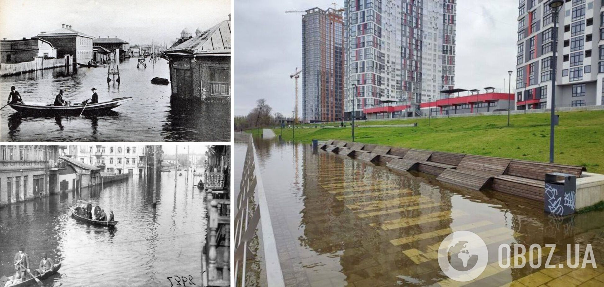 От наводнения страдали Подол и левый берег столицы