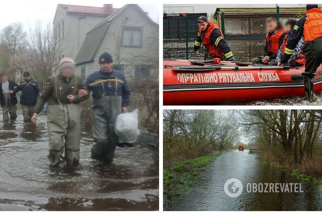 Велика вода в Україні: декілька областей постраждали від сильної повені. Фото