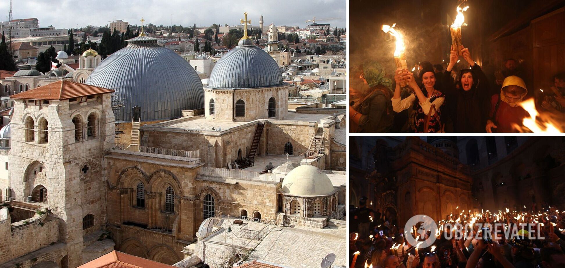 Сходження Благодатного вогню у Єрусалимі: фото священної церемонії