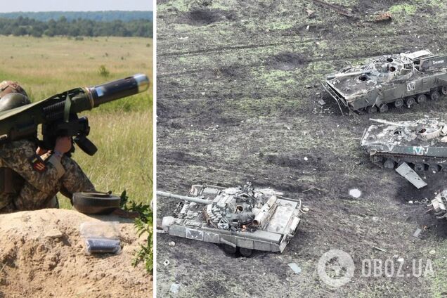 Российские танки под Угледаром