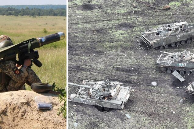 Российские танки под Угледаром