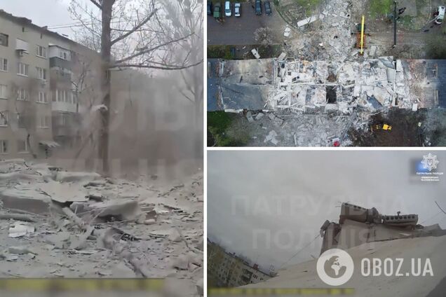 Российский ракетный удар по Славянску