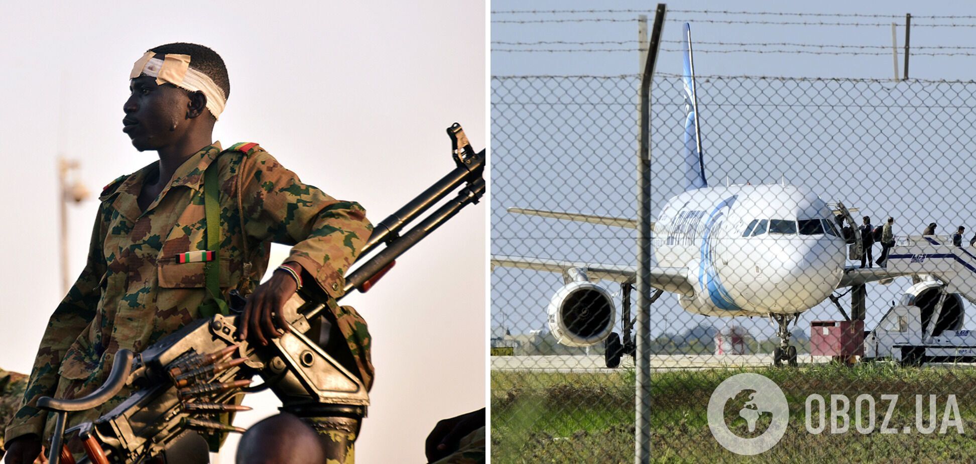 В аеропорту Судану захопили українських заручників