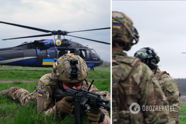 'Значительно опережает советские аналоги': у Буданова показали, как используют в боевых действиях легендарный американский вертолет Black Hawk. Видео