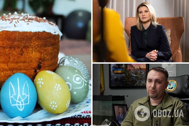 Топпосадовці і силовики привітали українців з Великоднем