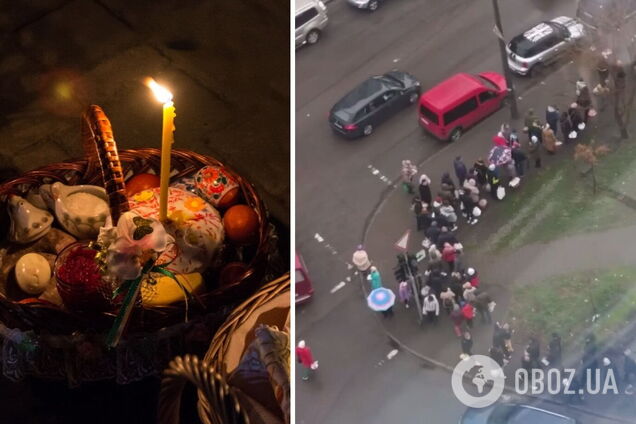 Довжина черги складала не менше 100 метрів