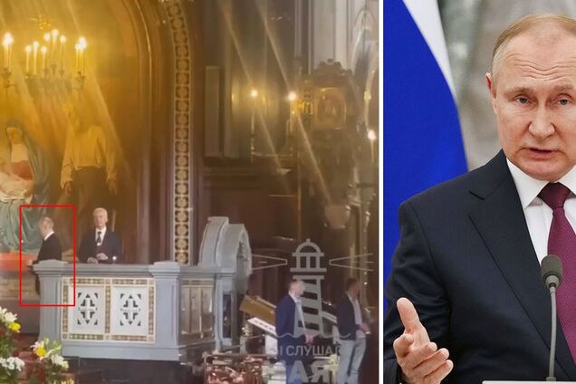 Путін відвідав церкву РПЦ
