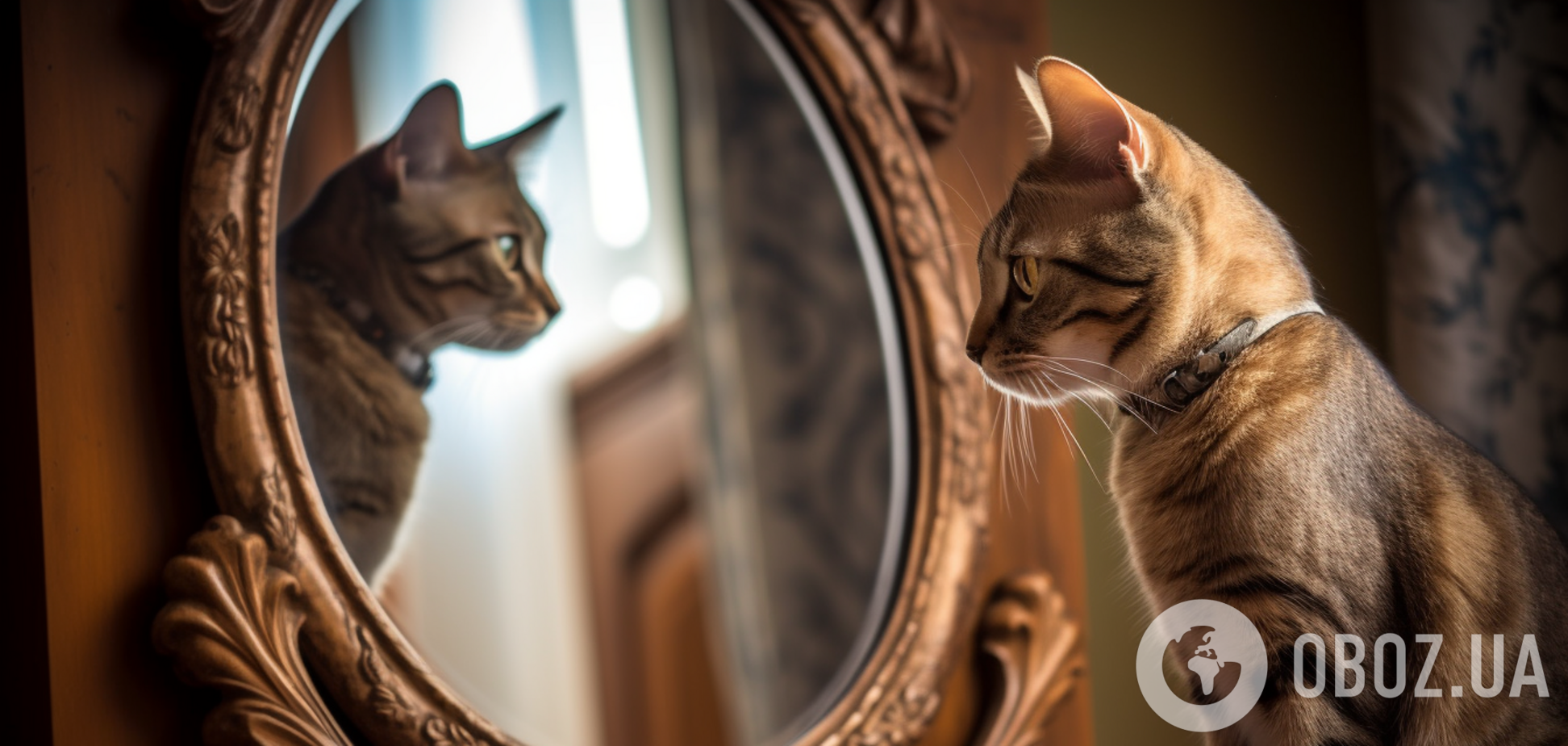 Что видят кошки, глядя в зеркало: ответ вас удивит