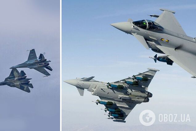 Російські літаки наблизилися до повітряного кордону НАТО: Британія і Німеччина направили 'Тайфуни' по тривозі