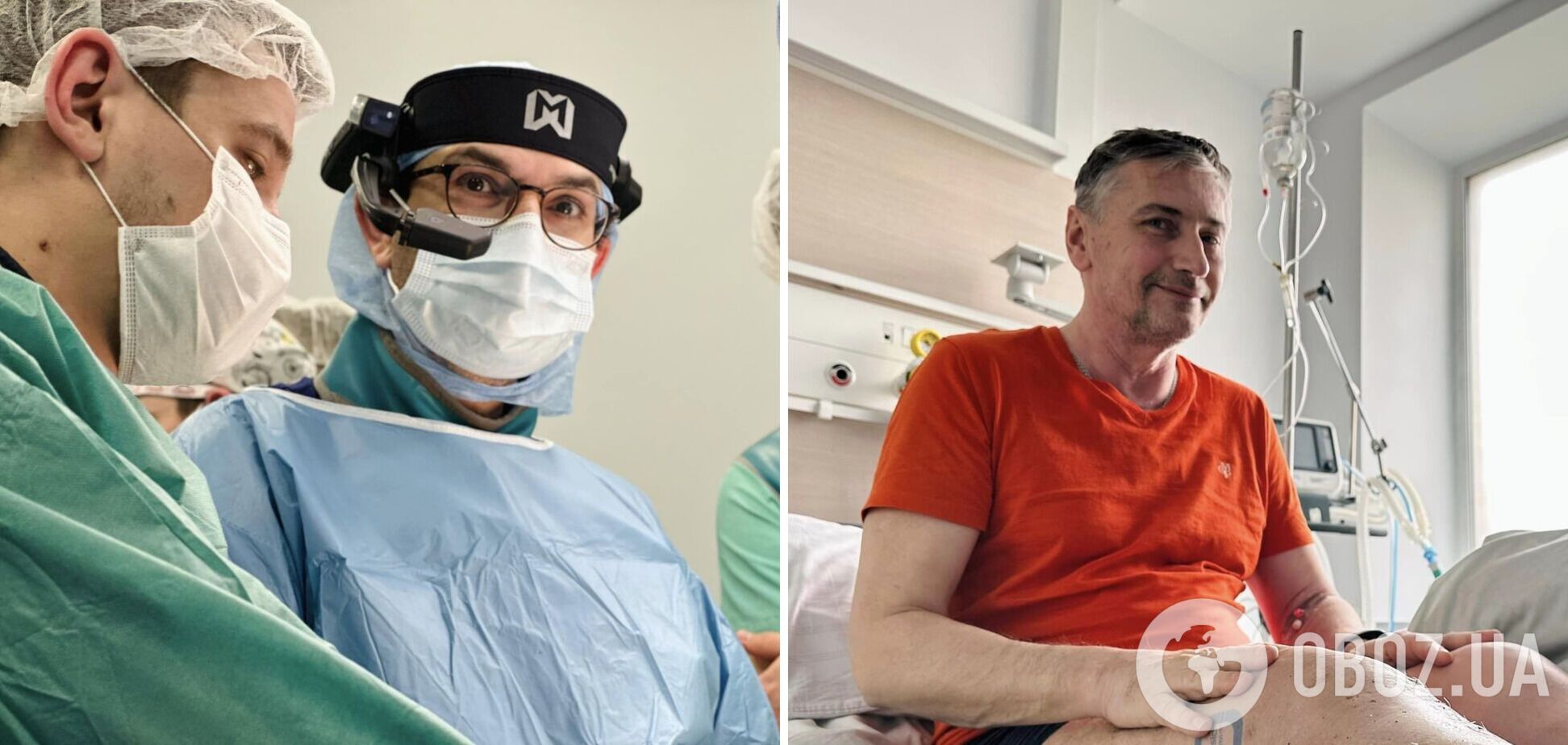 В Украине впервые имплантировали протез в кость пациента: врачи обещают, что военный сможет ходить уже через полгода. Фото