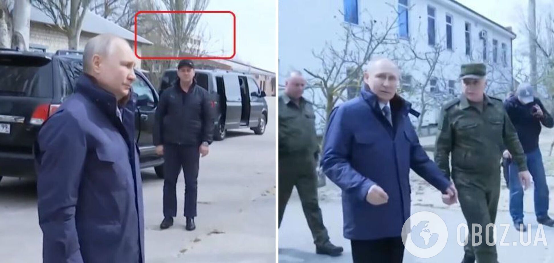 Путін таки був на Херсонщині, але є нюанс: OSINT-аналітики показали, куди привозили диктатора. Фото
