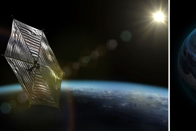 Солнечные паруса в космосе