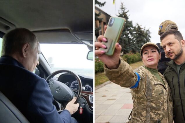 Путин пытается не отставать от Зеленского