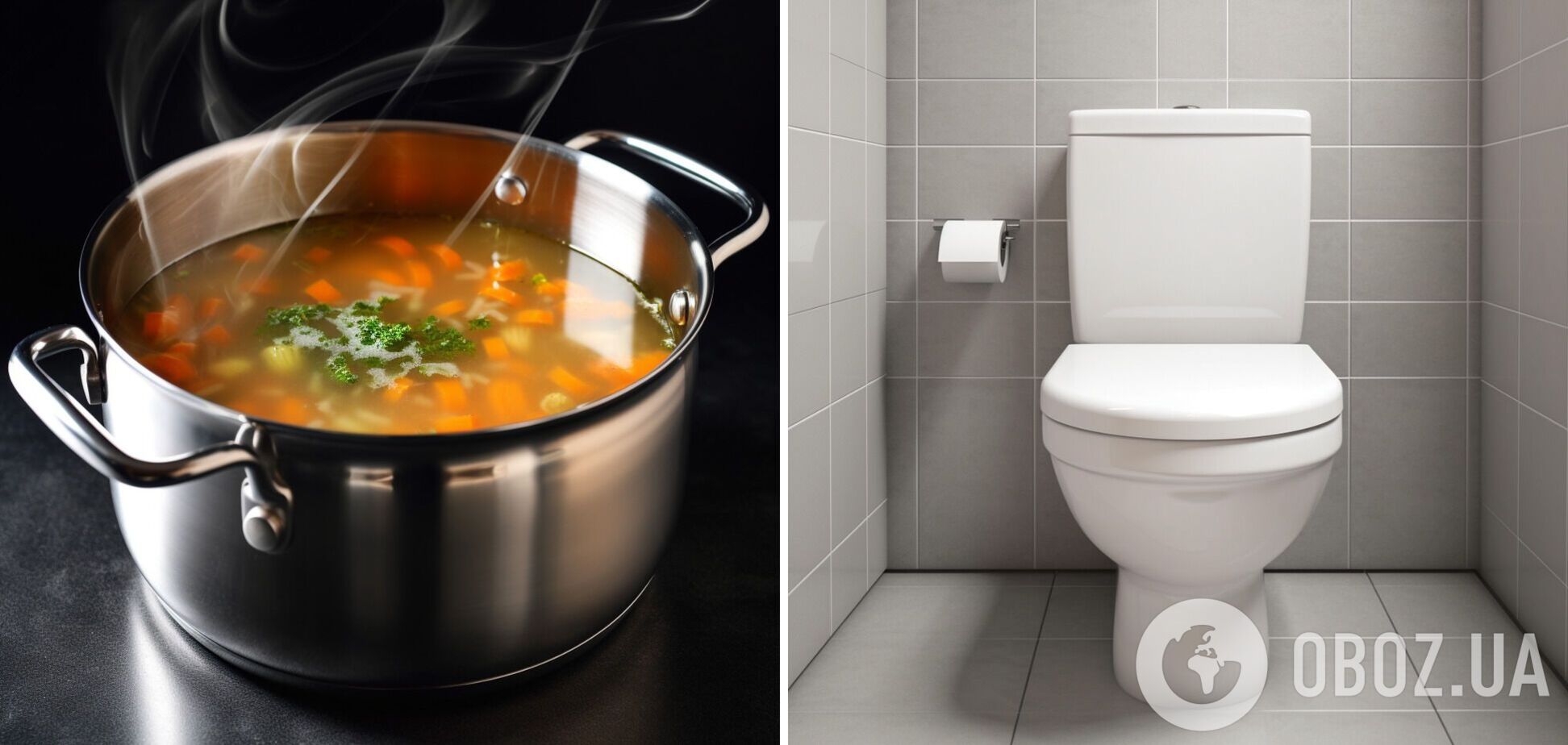 Можно ли выливать суп в унитаз: ответ категоричен
