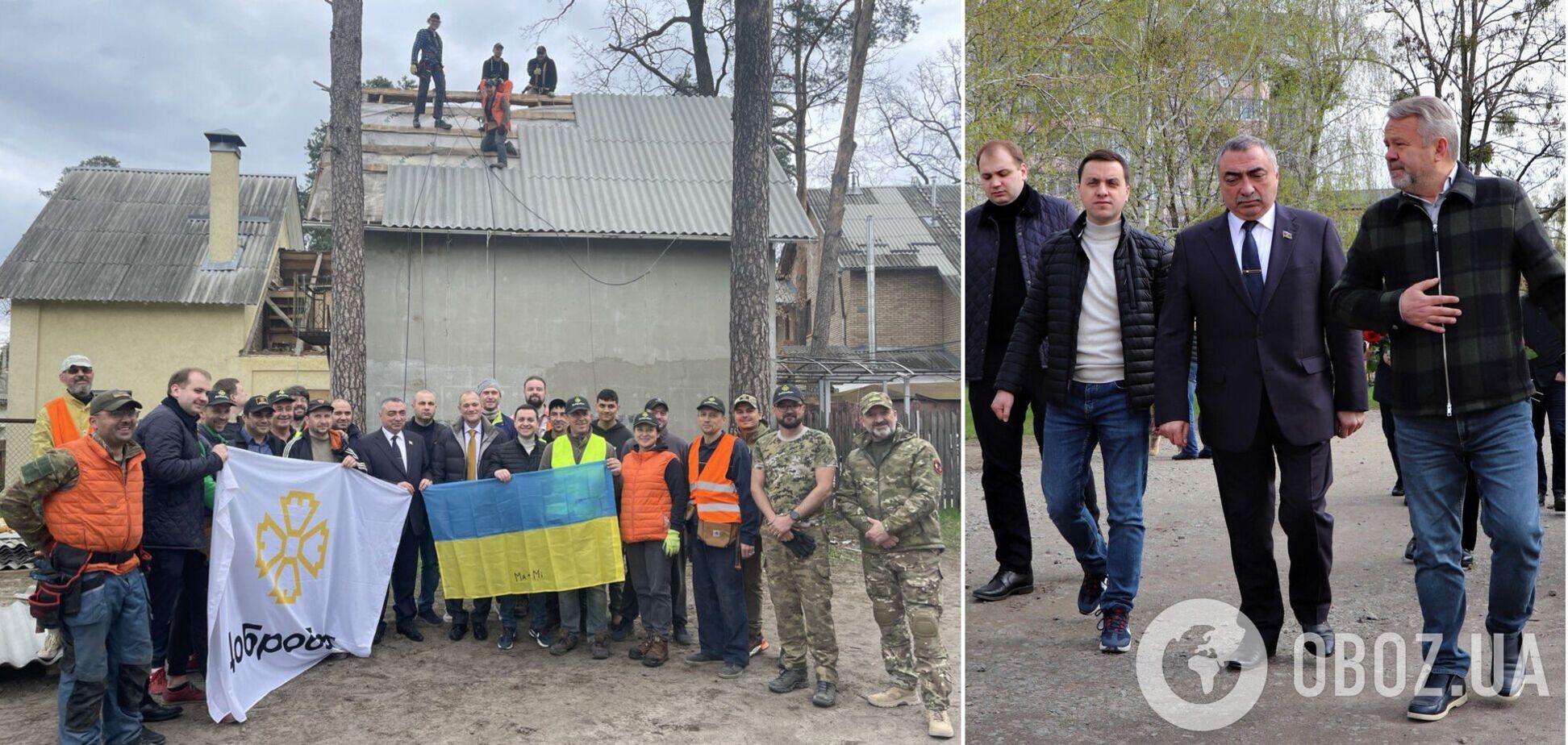 В Украину впервые после полномасштабного вторжения РФ приехали политики из Азербайджана