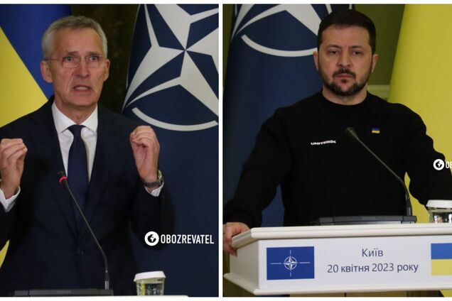 Зброя для України і гарантії безпеки: Зеленський розповів про переговори зі Столтенбергом. Відео