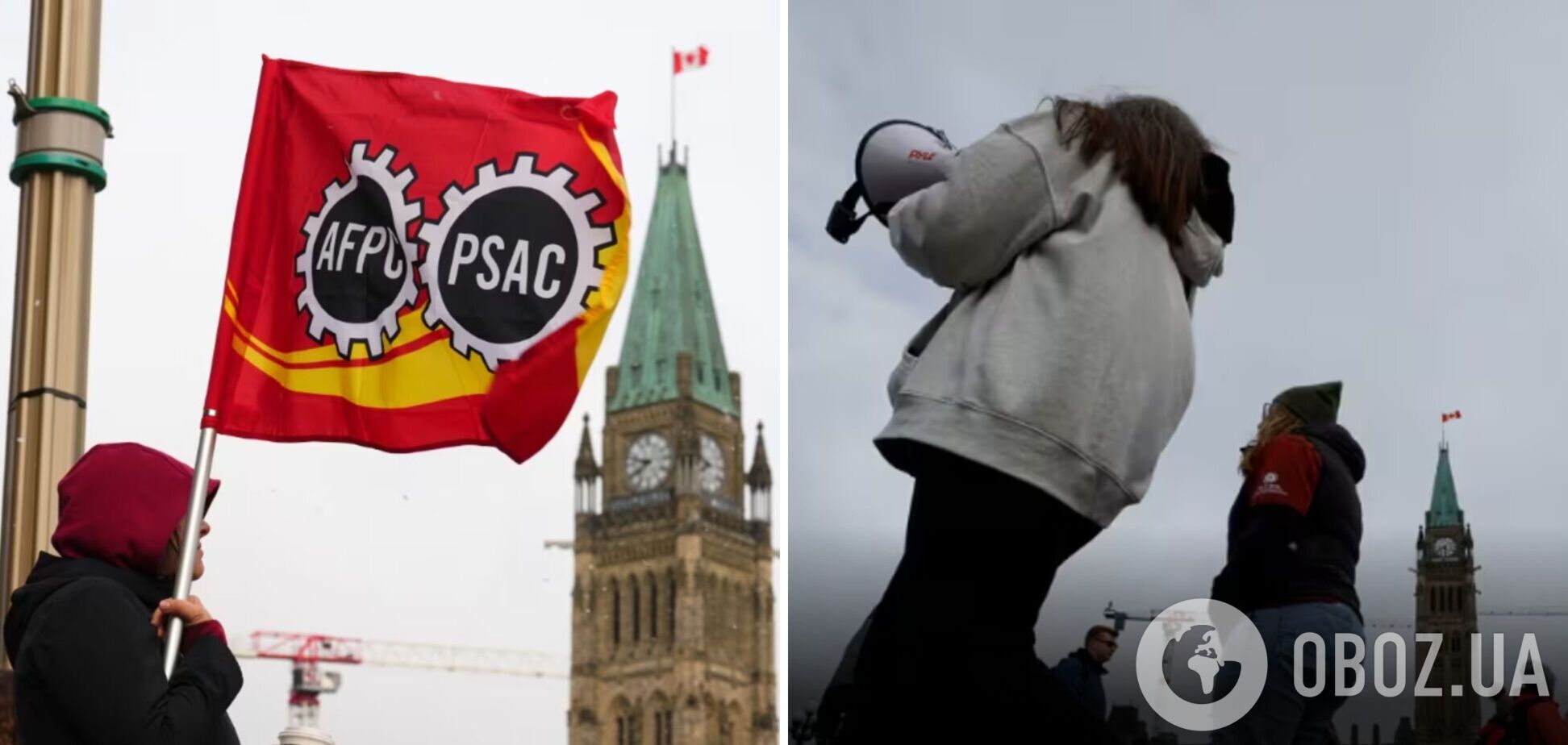 Сотни тысяч канадцев вышли на забастовку: требуют повышения зарплаты из-за инфляции