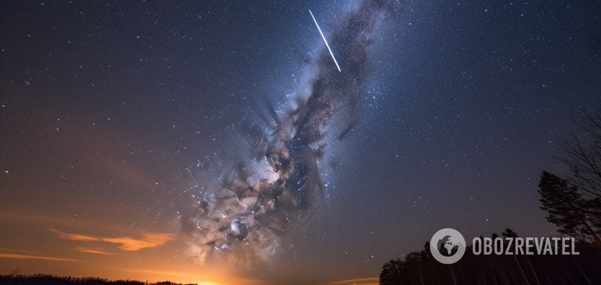 Над Киевом возможна новая яркая вспышка, и не одна: как долго продлится звездопад Лириды и когда пик