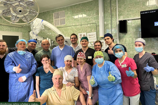 Українські хірурги вперше відновили щелепу пораненому бійцю за допомогою 3D-технологій