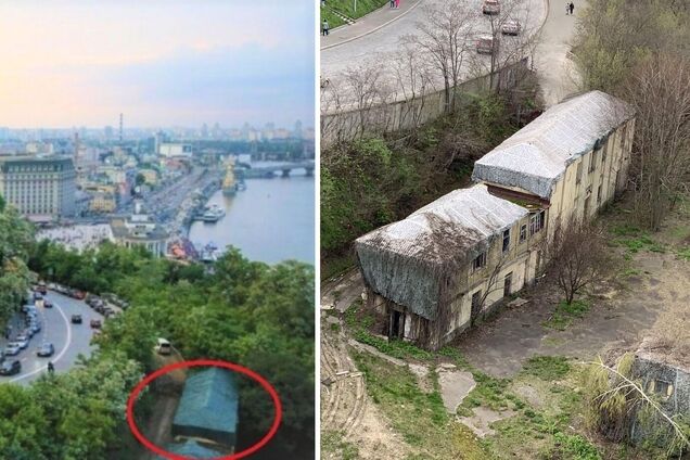 На схилі Дніпра у Києві почали розбирати історичні будівлі: замовником виступив скандальний бізнесмен з бази розшуку МВС. Фото