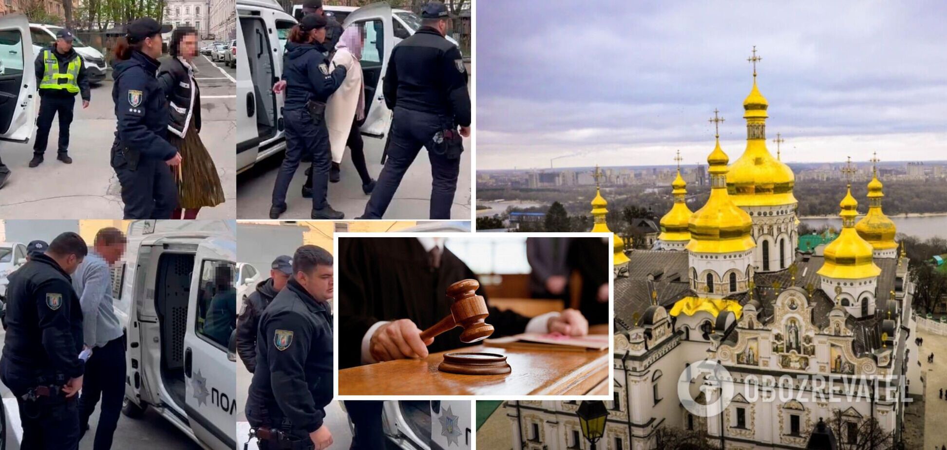 Суд избрал меры пресечения участникам хулиганства возле Киево-Печерской лавры: среди них активистка УПЦ МП Кохановская