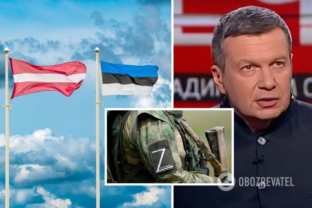 'Зачем ждать?' Пропагандист Соловьев размечтался о 'денацификации' Прибалтики. Видео