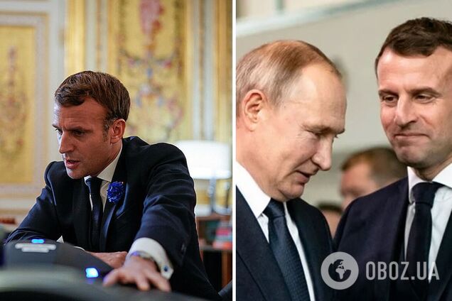 Макрон хочет усадить Украину и РФ за стол переговоров, он рискует, – Огрызко