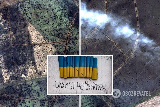 Возле Бахмута продолжаются сверхтяжелые бои: опубликованы спутниковые снимки