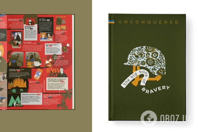 'Нескорені. Велика книга сміливості': стартував продаж лімітованого видання про події війни для збору коштів на відбудову України через UNITED24
