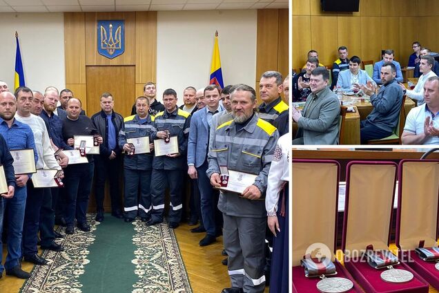 Енергетиків ДТЕК на Одещині відзначили нагородою президента 'За оборону України'