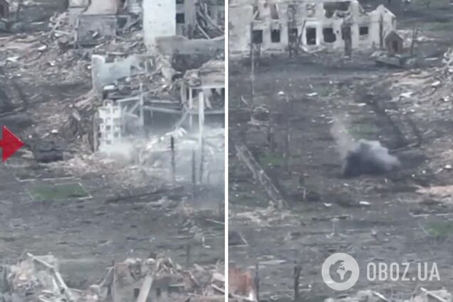 Морпехи уничтожили российский танк, который 'делал им нервы': зрелищное видео