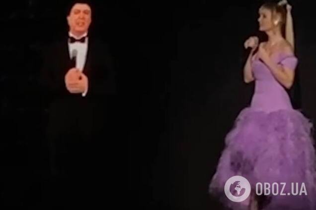 Певица Валерия опозорилась выступлением с 'воскресшим' Кобзоном