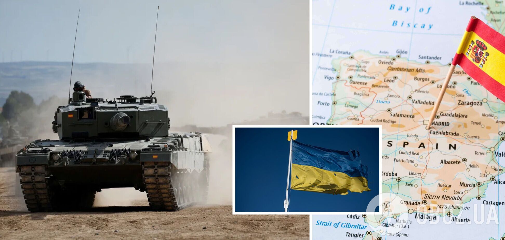 Першу партію танків Leopard 2 з Іспанії відправили в Україну