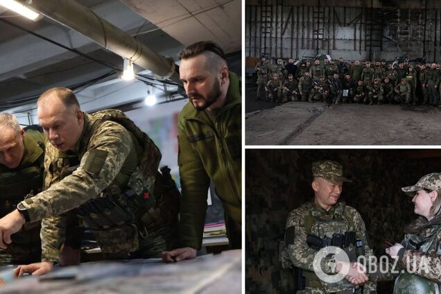 Россияне несут большие потери под Бахмутом: Сырский побывал на передовой и рассказал о положении дел