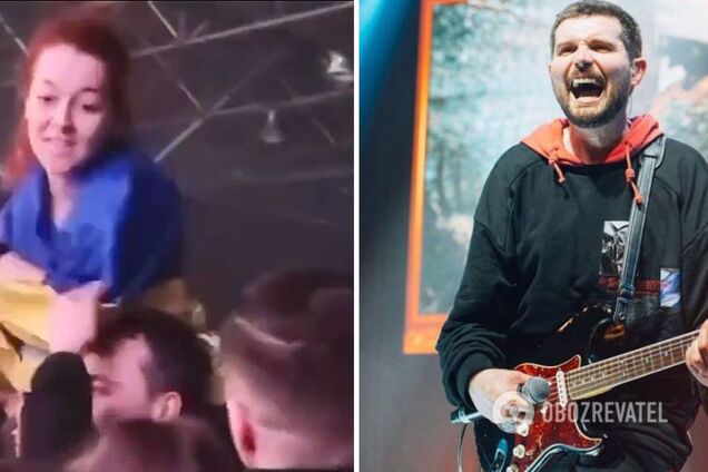 В Молдове на концерте российского рэпера, выступившего против войны, охрана вывела из зала украинцев и отобрала флаги. Видео