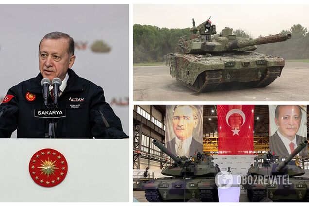 Ердоган представив новий турецький танк 'Алтай' і анонсував його масове виробництво: що відомо про розробку 