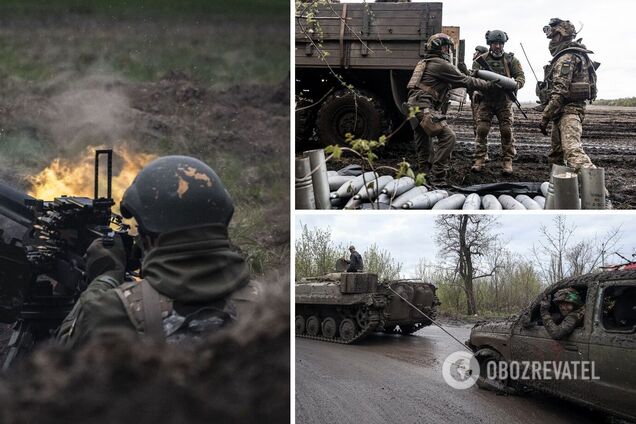 Самые ожесточенные бои идут за Бахмут и Марьинку: в Генштабе рассказали о ситуации на фронте. Карта